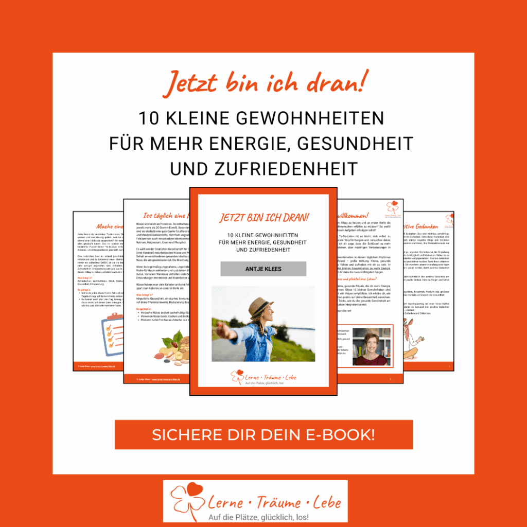 Ein Guide mit 10 einfachen gesunden Gewohnheiten für den Alltag
